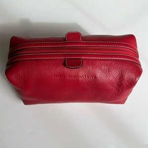 Ferrari Genuine Leather Dopp Kit